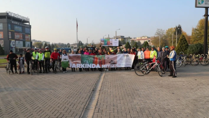 Pedallar erozyonla mücadele için çevrildi