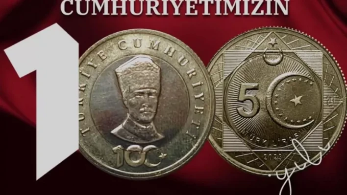 Resmi Gazete'de yayımlandı: 100 milyon adet madeni 5 TL tedavüle girdi!