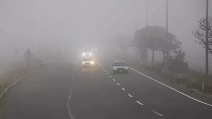 Sis ve pusa dikkat... Meteoroloji saat vererek uyardı