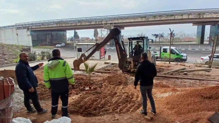 Tavşancıl'daki viyadüğe estetik dokunuş