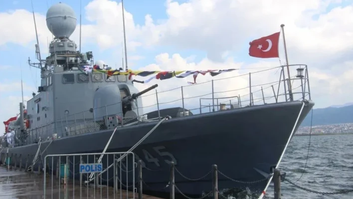 TCG Poyraz Hücumbotu İzmit'e geliyor