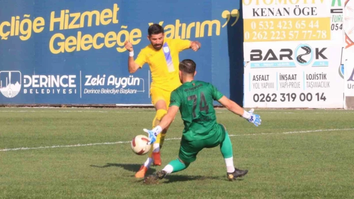 TFF 2. Lig: Belediye Derincespor: 0 - Uşakspor: 1