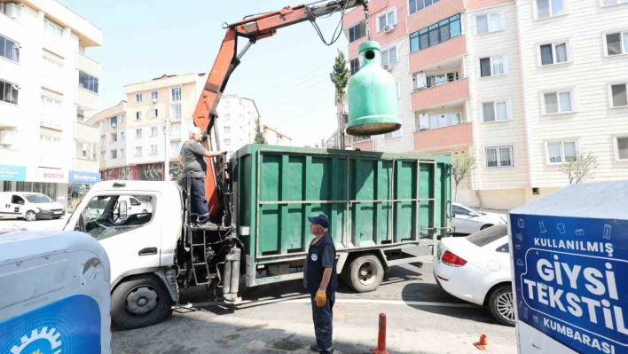 Tonlarca atık geri dönüşüme kazandırıldı