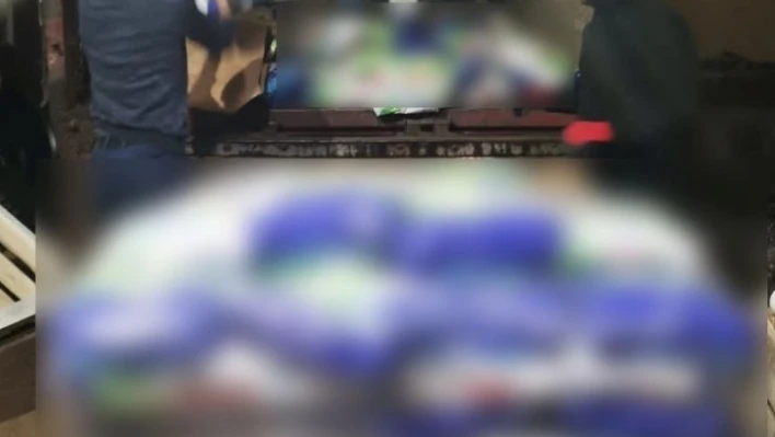 Tonlarca sahte temizlik maddesini piyasaya süreceklerdi