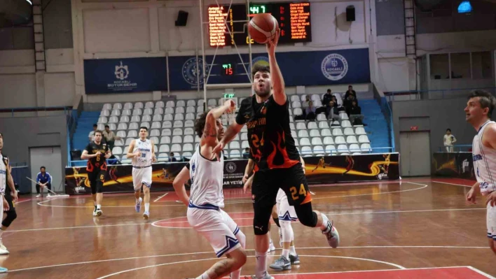 Türkiye Basketbol 2. Ligi Play-Off: Kocaeli BŞB Kağıtspor: 56 - Eskişehir Birey Koleji: 58