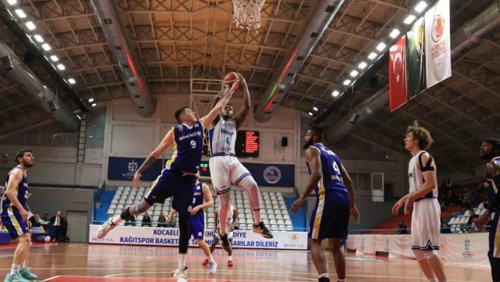 Türkiye Basketbol Ligi: Kocaeli Büyükşehir Belediye Kağıtspor: 95 - Kapaklıspor: 88