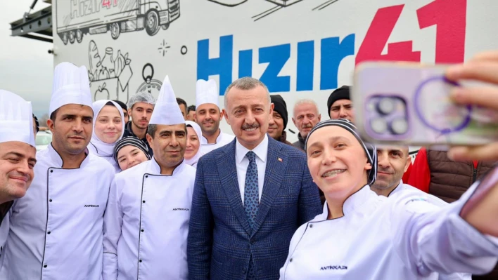 Türkiye'nin en büyük afet mutfağı 'hızır 41' hizmete açıldı