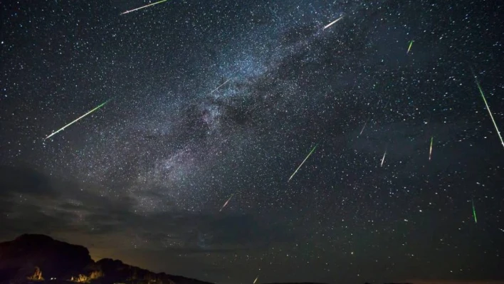 Türkiye semaları Cumartesi gecesi meteor yağmurlarıyla ışıl ışıl olacak