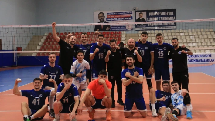 TVF Erkekler Voleybol 1. Ligi: Kocaeli Büyükşehir Belediye Kağıtspor: 3 - Ziraat Bankkart: 0