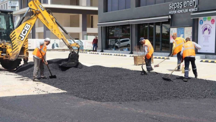 Yahyakaptan yolları daha konforlu hale getiriliyor