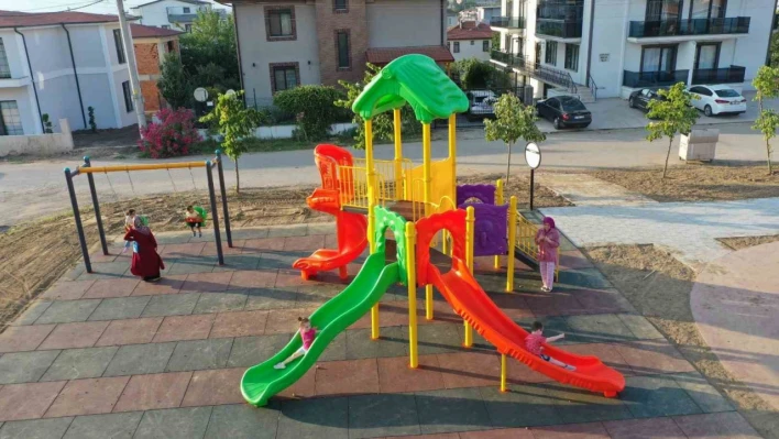 Yeşilyurt Mahallesi'ne yeni oyun parkı