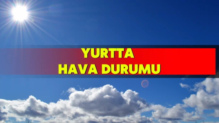 Yurtta hava durumu 05.07.2023