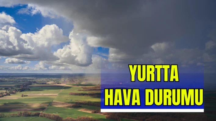 Yurtta hava durumu 08.11.2023