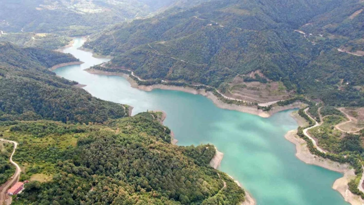 Yuvacık Barajı'nın su seviyesi yüzde 53'e düştü