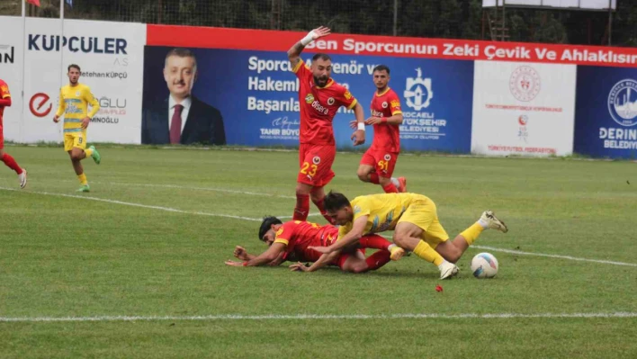 Ziraat Türkiye Kupası: Belediye Derincespor: 0 - Tire 2021 FK: 1