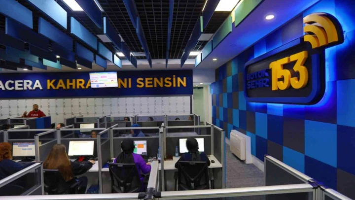 Alo 153'den 1 milyon 205 bin kişiye hizmet