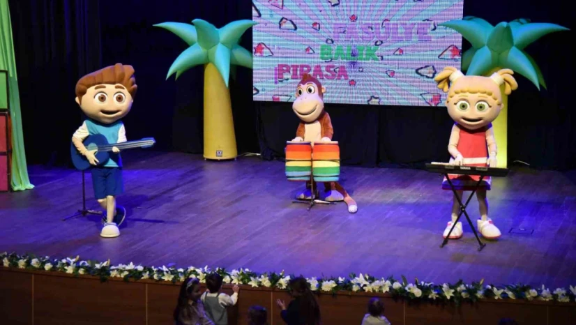 Başiskele'de çocuklar Kukuli ile doyasıya eğlendi