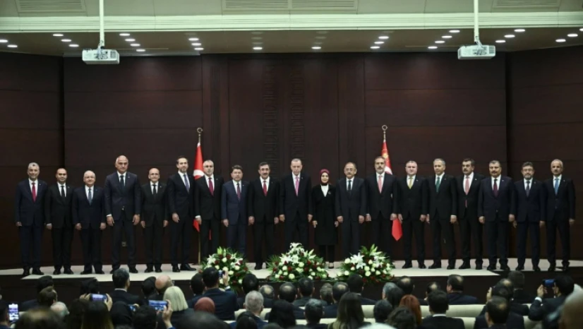 Cumhurbaşkanlığı kabinesi Resmi Gazete'de