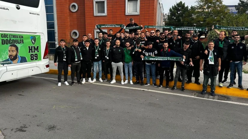 Kocaelisporlu taraftarlar İzmir yolunda