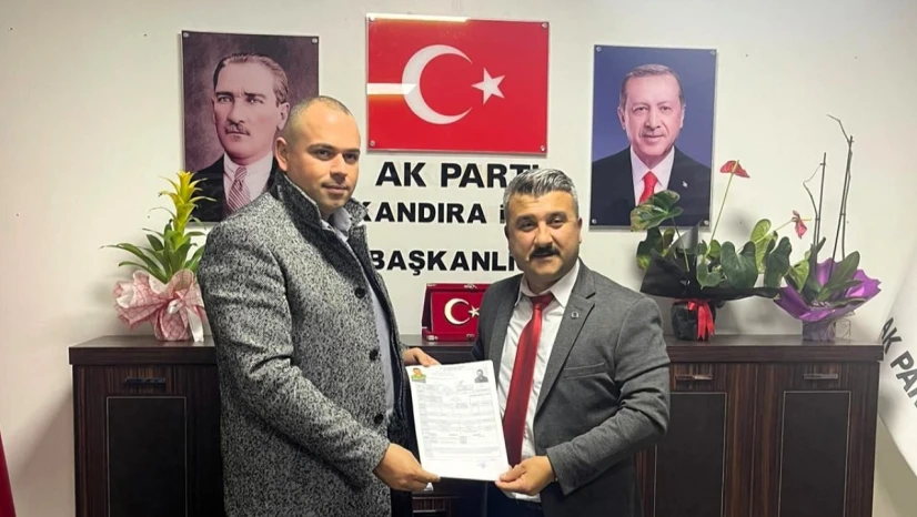 Ramazan Dağtekin, meclis üyeliği için başvurdu