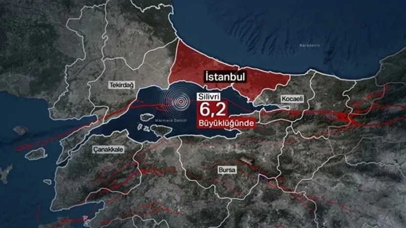 İstanbul'daki 6,2'lik depremde enerjinin sadece yüzde 12'si boşaldı
