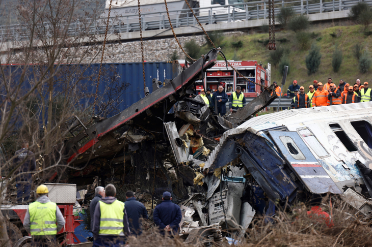 Yunanistan'daki tren kazasında can kaybı 38'e yükseldi