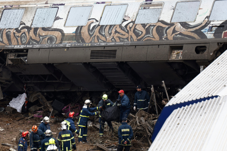 Yunanistan'daki tren kazasında can kaybı 38'e yükseldi