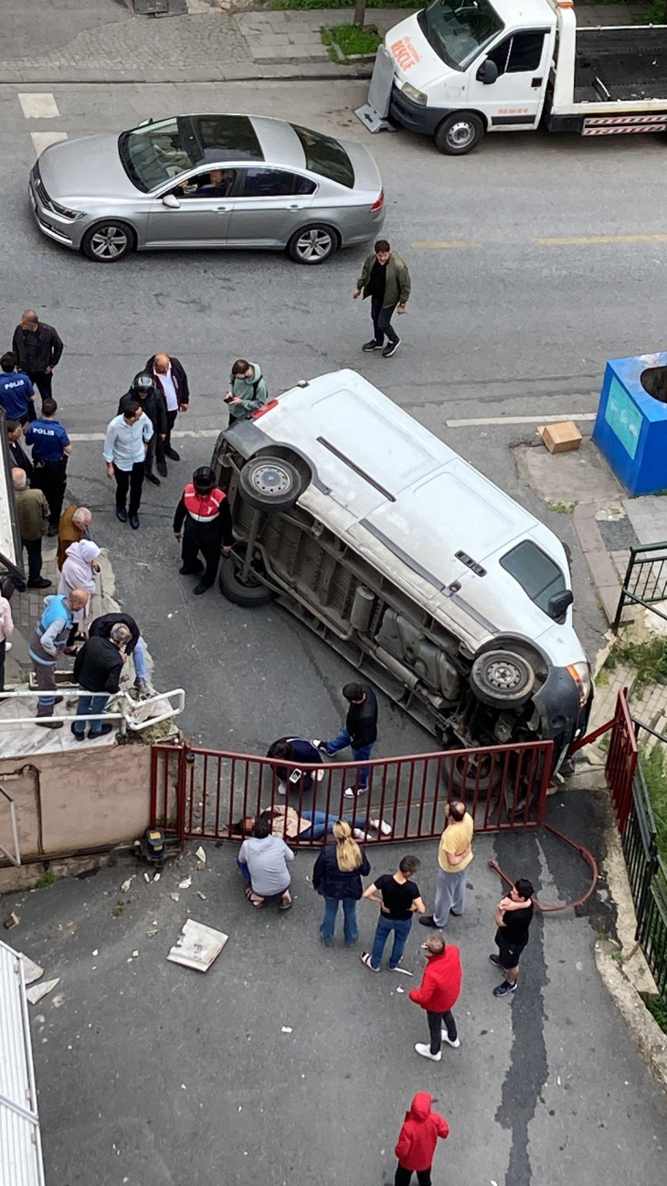 Doğalgaz kutusu patladı, 1 kişi yaralandı